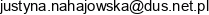 Justyna Nahajowska Agent Ubezpieczeniowy Email address