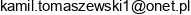 Kamil Tomaszewski Email address