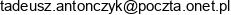 T A Consulting Tadeusz Antonczyk Email address