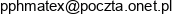 Przedsiebiorstwo Produkcyjno Handlowo Uslugowe Matex Marek Tereszczak Email address