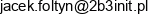 2b3init Jacek Foltyn Adres e-mail