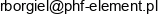 Phf Radoslaw Borgiel Email address