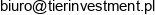 Tier Investment Email address