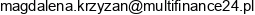 Multi Ubezpieczenia Magdalena Krzyzan Adres e-mail
