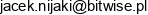Bitwise Software Jacek Nijaki Email address