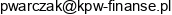 Kpw Finanse Adres e-mail