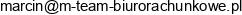 M Team Email address