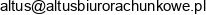 Altus Biuro Rachunkowe Email 1