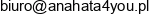 Anahata 4 You Adres e-mail
