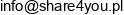 Share4you Adres e-mail