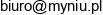 Myniu Cleaning Service Adres e-mail