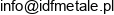 Idfmetale Adres e-mail