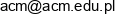 Akademickie Centra Medyczne Adres e-mail