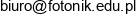 Fotonik Adres e-mail