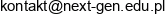 Nextgen Education Adres e-mail