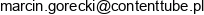 Content Tube Adres e-mail