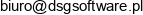 Dsg Software Email address