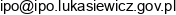 Siec Badawcza Lukasiewicz Instytut Przemyslu Organicznego Email address
