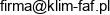 Klim Faf Malgorzata Strycharz Email address