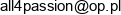 All4passion Email address