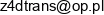 4d Trans Zbigniew Depczynski Email address