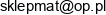 Sklep Materialow Przemyslowych Do Produkcji Rolnej Tadeusz Bzdyra Adres e-mail