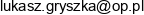 Gryszka Lukasz Email address
