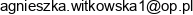 Sklep Odziezowy Agnieszka Lewkowicz Email address