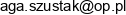 Agnieszka Szustak Ogrod Ekologiczny Email address