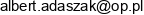 Przedsiebiorstwo Uslugowo Handlowe Albert Adaszak Email address
