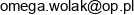 Omega Plus Grzegorz Wolak Email address