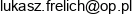 Osiem Zero Lukasz Frelich Email address