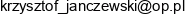 Janpo Przedsiebiorstwo Specjalistycznych Robot Montazowych Krzysztof Janczewski Email address