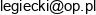 Eldar Dariusz Legiecki Email address