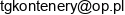 Tg Kontenery Adres e-mail
