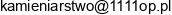 Kamieniarstwo Wyrob Nagrobkow Stefanski Sylwester Email address