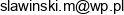 Animator Marcin Slawinski Adres e-mail