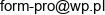 Form Pro Biuro Konstrukcyjne Piotr Dusinski Email address