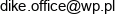 Dike Halyna Hrukhovska Email address