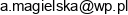 Specjalistyczna Praktyka Lekarska Agnieszka Magielska Adres e-mail