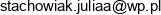 Julia Stachowiak Email address