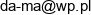 Dama Gospodarstwo Agroturystyczne Daniel Malanowski Email address