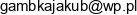 Jakub Gambka Adres e-mail
