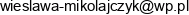 Wieslawa Mikolajczyk Email address