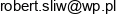 Robert Sliwinski Arex Adres e-mail