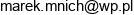 2m Studio Marek Mnich Adres e-mail