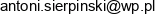 Antoni Sierpinski Ms Email address