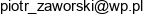 Anteq Piotr Zaworski Adres e-mail