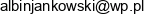 Albin Jankowski Email address