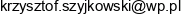Szyjkowski Krzysztof Adres e-mail